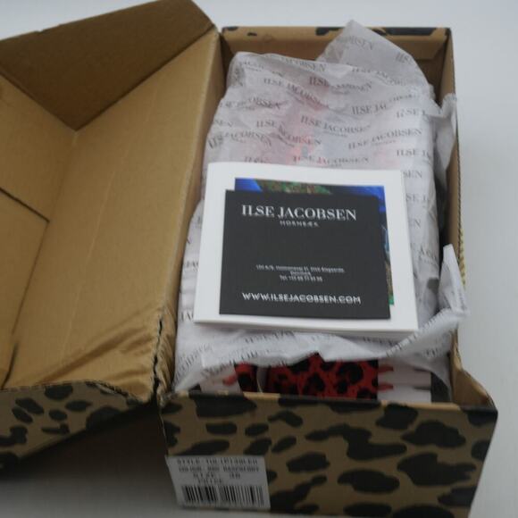 NEW Isle Jacobsen Hornbaek Women's 6 Tulip 139 Leopard Raspberry Pink Shoes - Picture 9 of 11